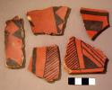 Potsherds; chaco red ware classic