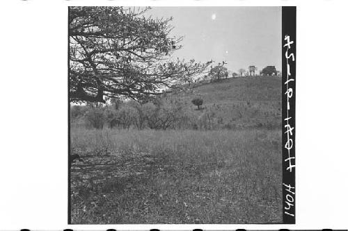 360 degree broken panorama of La Sabana and surrounding country; From Mound 2