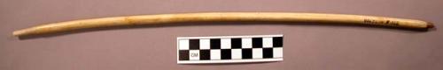 Long bone, with worked tip that appears to be formed to fit socket.