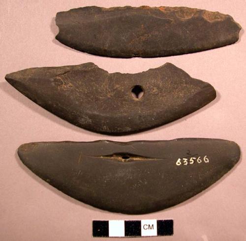 Woman's slate knife blades