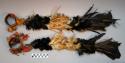 Feather arm ornaments (prob. wywy snake)
