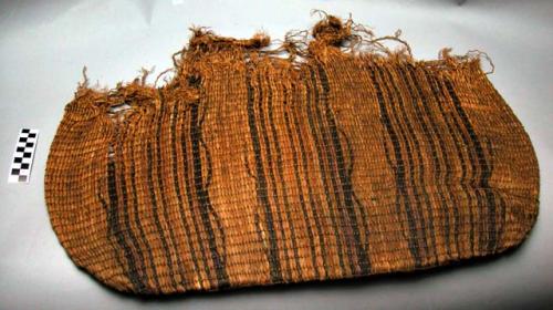 Twined woven bag