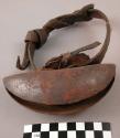Large iron anklet bell