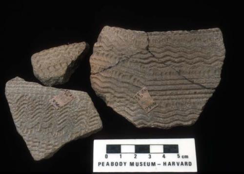 Potsherd - dotted wavy line ware