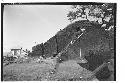 Section of upper platform and shrine, Mound B; Structure E