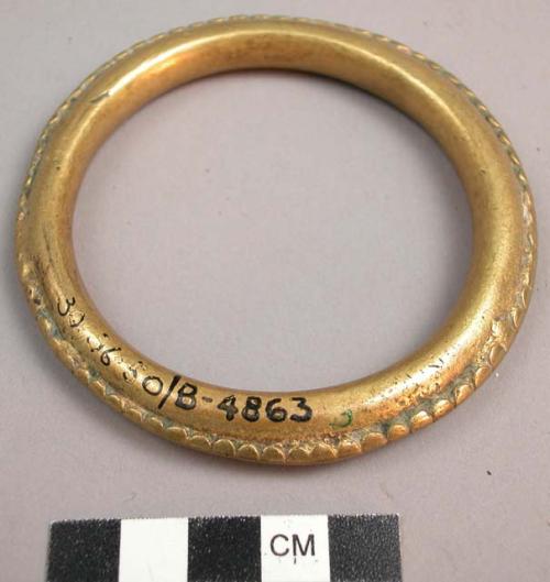 Brass ring or bracelet