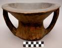 Wooden stool-bowl