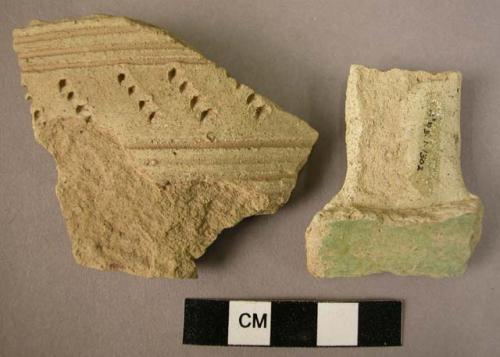 2 sherds, Islamic