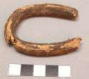 Bent stick (fragment)