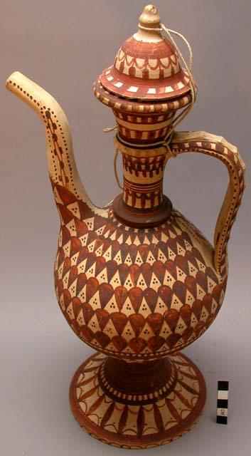 Pottery pitcher