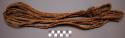 String pot holder, braided tan fibre ("inzishi")