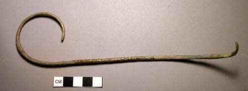 Pin, shepherd's crook