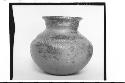 Plumbate jar with stamped pattern