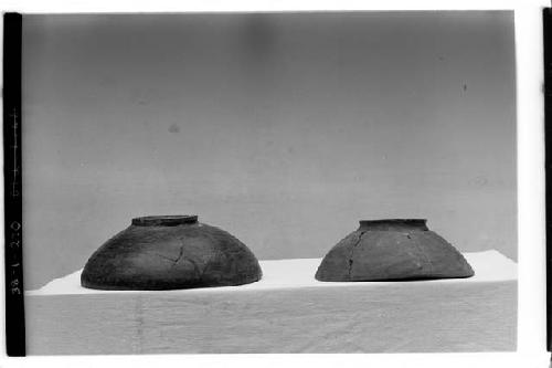 2 bowls. A2-67-Tomb I, A2-30-Tomb I. D.Rim A2-67-22.5 cm.