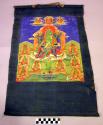 Cloth panel - used in buddhist monasteries for religious purposes