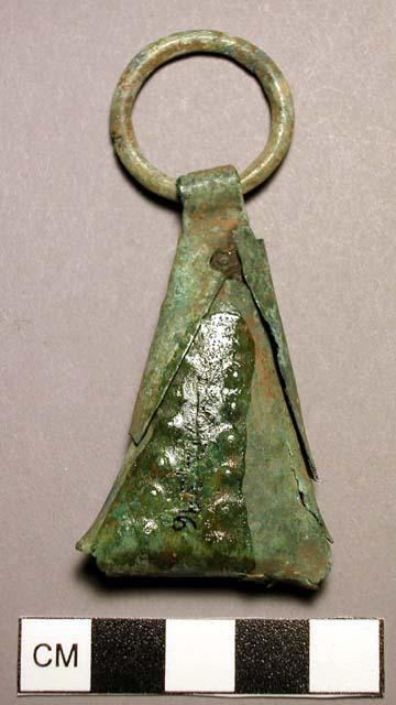 Pendant, triangular