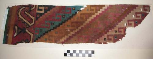 Textile, slit tapestry