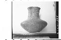 Plumbate standard jar, incised neck.