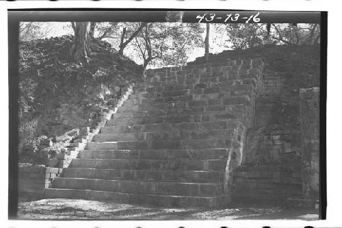 Stair 15 after repair