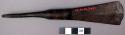 Metal blade of ceremonial axe (cf. 50/3456)