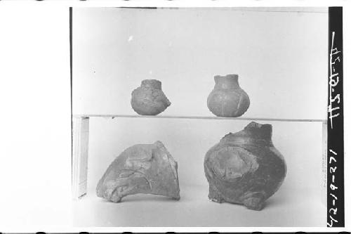 Four Plumbate Jars