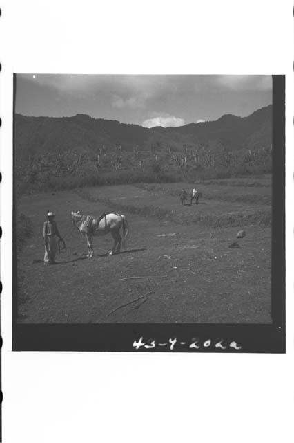 Ruins of Chanchicupe in Tajumulco Valley- and views of environment.