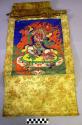 Cloth panel - used in buddhist monasteries for religious purposes