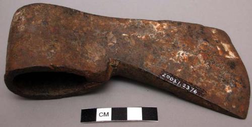 Metal, iron axe head