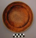 Wooden plate, no longer used