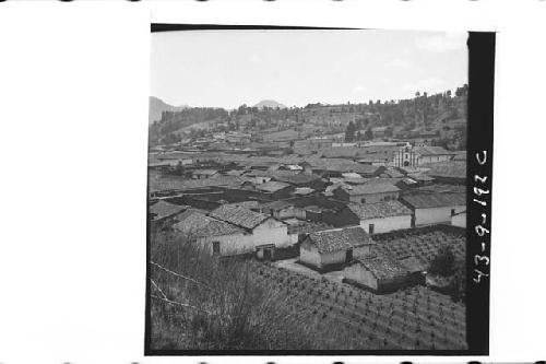 Town and Rio Samala Valley from South Mound