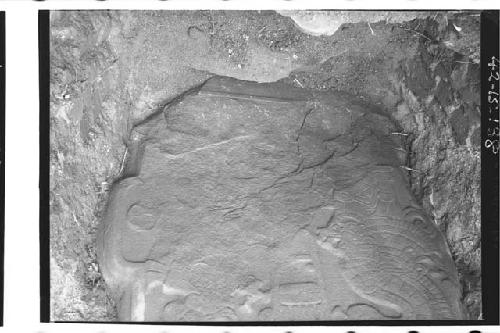 Lower half of stela in 42-15-137