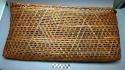Fish basket, open hexagonal weave, rectangular shape, kishwashwa, large