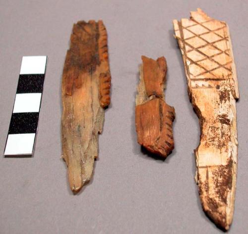 Fragments of ivory inlay