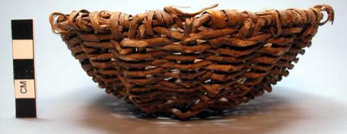 Wicker fruit basket