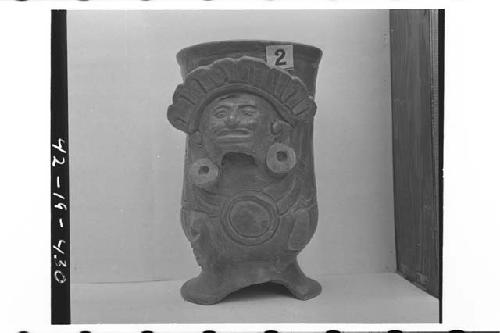 Plumbate head and arm jar