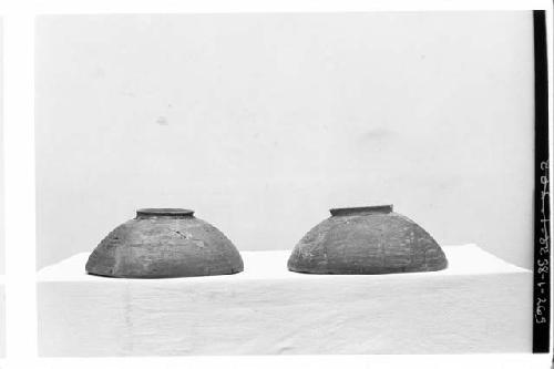 2 bowls. A1-561, A1-598. D. Rim A1-598-20 cm.
