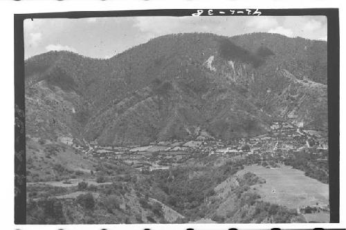 View of Nebaj; Coming Down the Pass