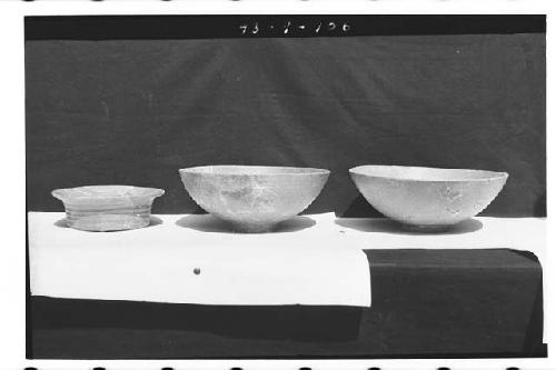 Three "thin-orange" ware vessels from Tomb V, Md. B.