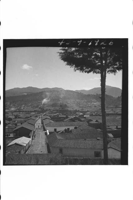 Town and Rio Samala Valley from South Mound