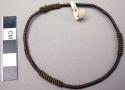 Brass wire bracelet