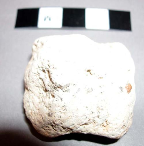 Lump of white clay, used by witch doctor