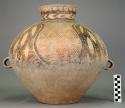 Large painted pottery vessel- Pan Shan style