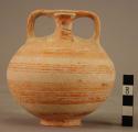 Mycenaean pottery stirrup vase (an import)