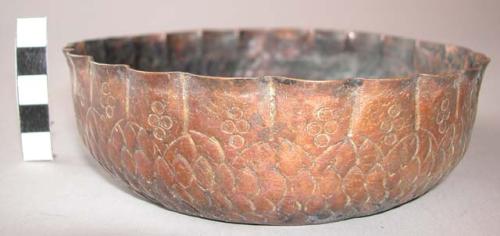 Copper dish