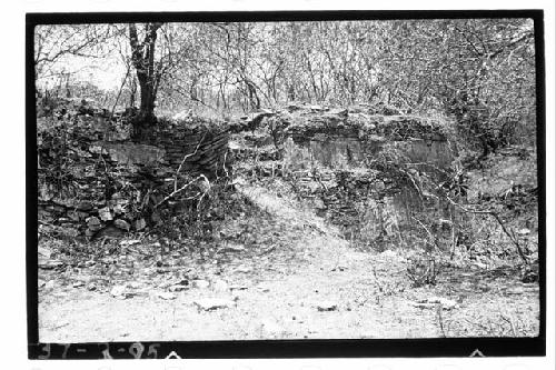 East end of south range Ball Court at Comitancillo