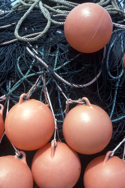 Fishing, plastic floats