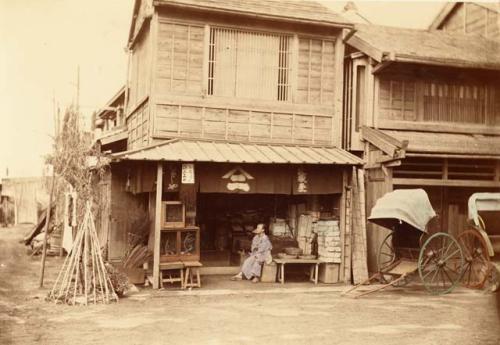 Nineteenth century commercial photograph of Japan.