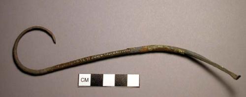 Pin, shepherd's crook