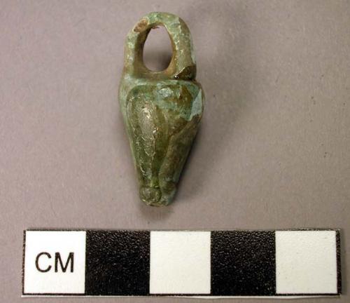 Pendant, urn-shaped