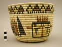 Basketry vessel